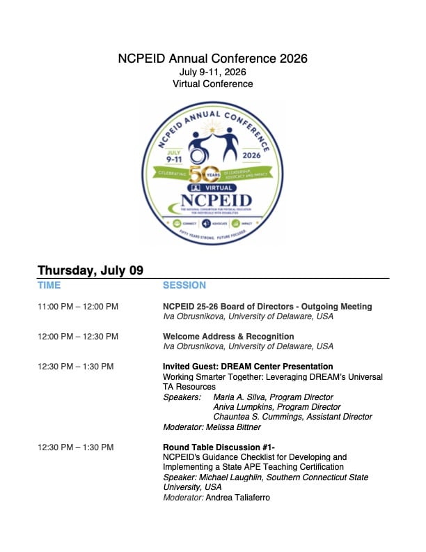 Conference 2026 Program